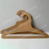 Customized clothing adult cardboard hangers, environmentally friendly and biodegradable paper hangers, high hardness kraft cardboard hangers