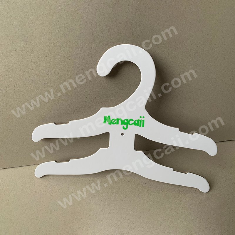 Children's 2-layer paper hangers made of recycled cardboard, recyclable, fully biodegradable, eco-friendly, for display of children's clothing, baby clothes