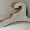Adult clothing cardboard hangers are made of high-hardness FSC paper, recyclable, degradable and customizable