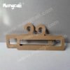 Shower curtain eco-friendly paper hooks biodegradable curtain paper hanger supermarket tablecloth cardboard hooks