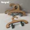 Customize Children's Clothing Paper Pants Clip Environmentally Friendly Degradable Paper Pants Hanger Eco-Friendly Cardboard Pants Hangers