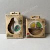 The underwear packaging box made of FSC kraft paper adopts a window design and is printed in color. The kraft paper is biodegradable and recyclable. It is suitable for the display of packaging boxes for underwear, underwear and various products.