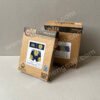 The underwear packaging box made of FSC kraft paper adopts a window design and is printed in color. The kraft paper is biodegradable and recyclable. It is suitable for the display of packaging boxes for underwear, underwear and various products.