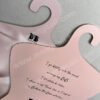 Cardboard hanger for swimsuits and trunks made of renewable cardboard, size: 700x400mm, environmentally friendly, recyclable and biodegradable, used for integrated display of swimsuits and trunks
