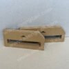 Towel hooks made of FSC renewable kraft paperboard, recyclable and biodegradable, used for display and hanging of sports towels, scarves, silk scarves, tablecloths and shower curtains