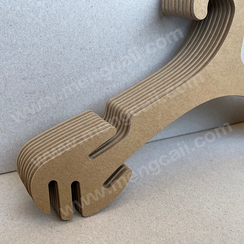 Underwear cardboard hangers made of renewable Fsc kraft paper, recyclable, completely biodegradable, Eco-friendly, used for terminal display of swimsuit underwear, bras, and panties