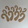 Hat paper hooks made of FSC environmentally friendly renewable kraft cardboard are recyclable and biodegradable. They are used for small-sized hooks such as sock hooks and packaging hooks. The load-bearing capacity is about 2KG.