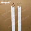 Supermarket retail paper hanging strips are environmentally friendly and biodegradable FSC snack display hanging cardboard shelf hanging strips 12-hole small commodity display hanging strips