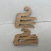 Custom socks paper hook Eco friendly cardboard socks hook FSC recyclable paper socks hook
