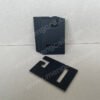 The reflective tape cardboard hooks commissioned by REFLOMAX are made of Mengcai renewable black cardboard. They are also suitable for all kinds of belt paper hooks. The material is recyclable and biodegradable.