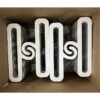 Manufacturer customized scarf white paper hanger Eco friendly biodegradable FSC kraft paper towel cardboard hangers