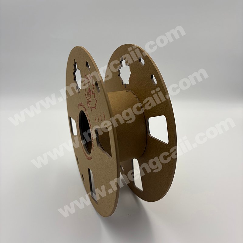 100% Recyclable Paper Spool | Eco-Friendly Cardboard Reel for 3D Printing Filament & Cable Winding - Image 4