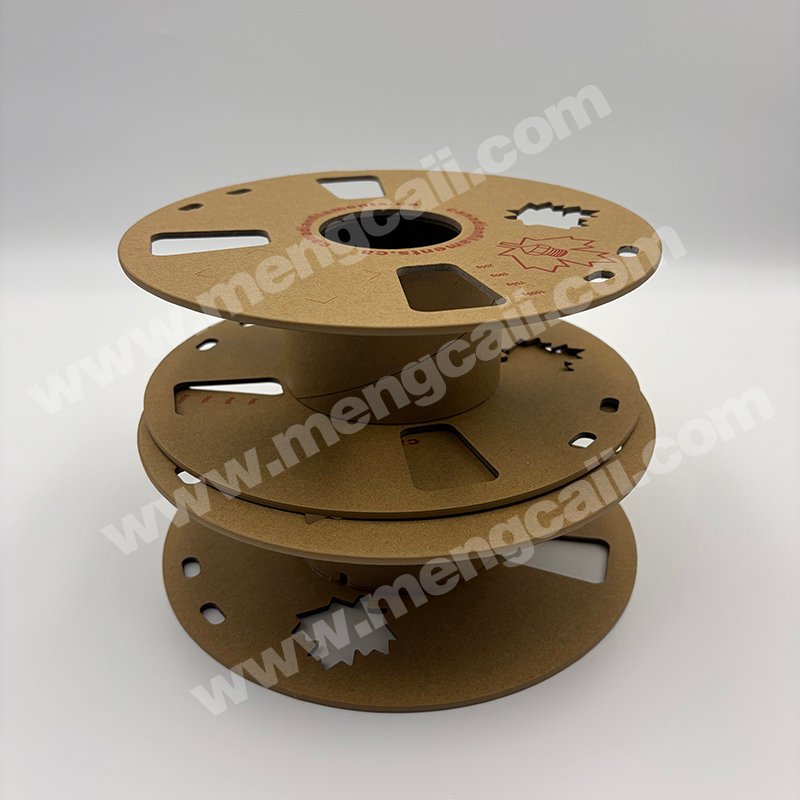 100% Recyclable Paper Spool | Eco-Friendly Cardboard Reel for 3D Printing Filament & Cable Winding - Image 5