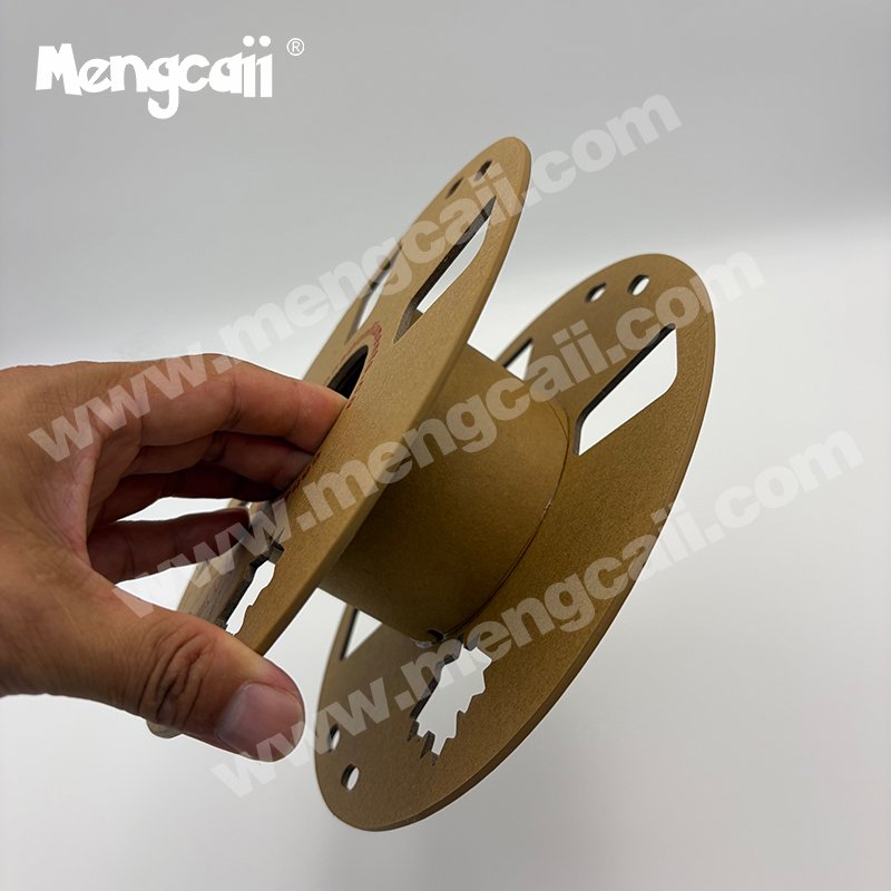 100% Recyclable Paper Spool | Eco-Friendly Cardboard Reel for 3D Printing Filament & Cable Winding